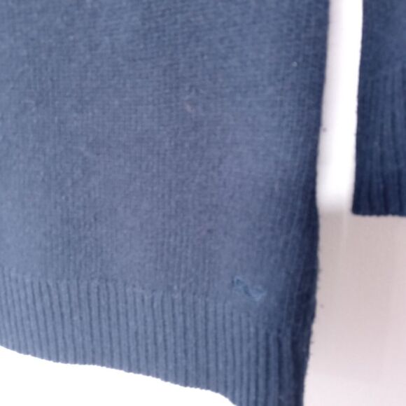 Vineyard Vines navy cowl neck sweater - Picture 3 of 5